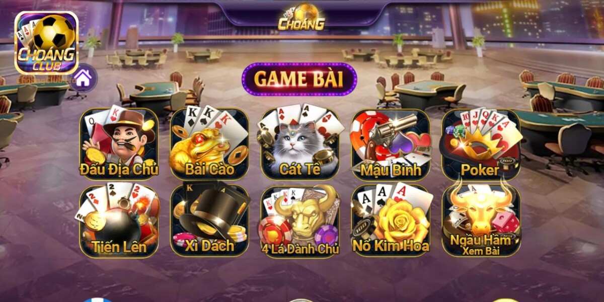 10 tựa game bài có tại Sảnh Game Bài của Choangclub