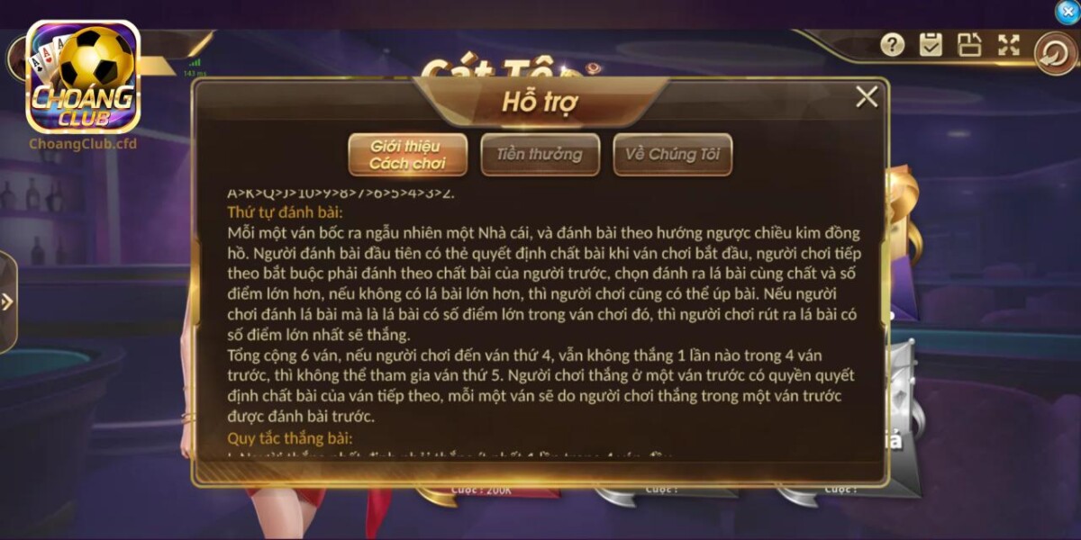 6 vòng chơi đánh bài Catte đầy lôi cuốn