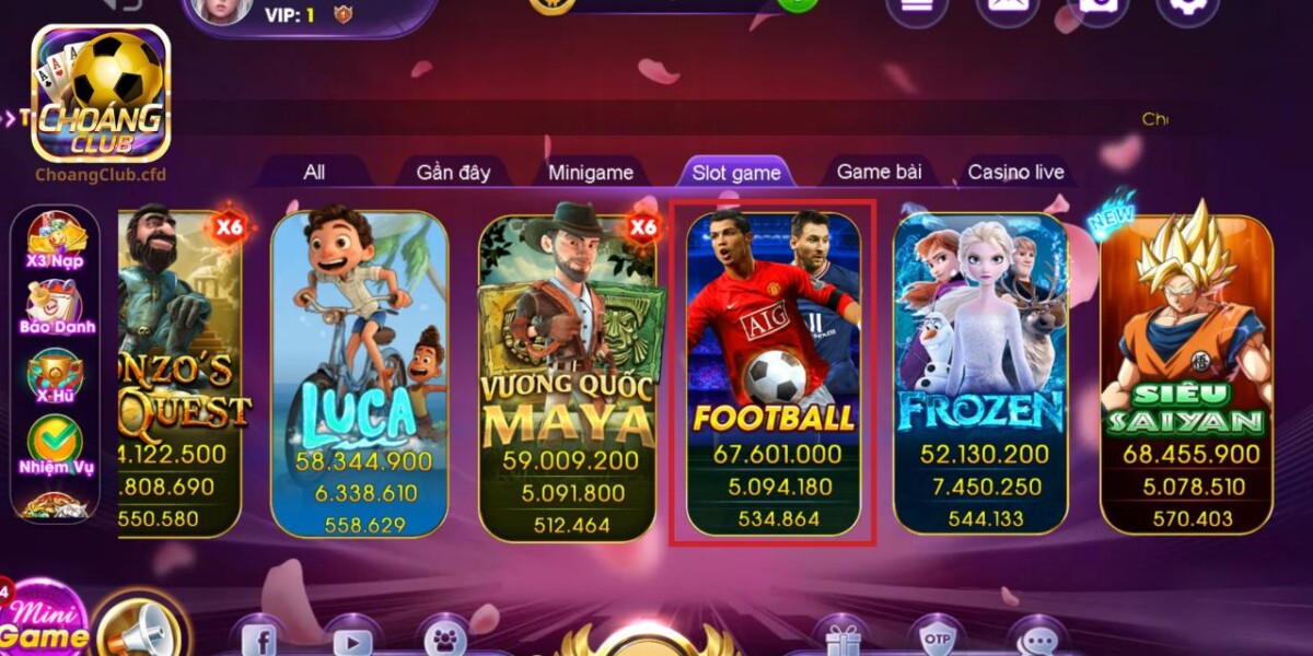 Football - Trò chơi nổ hũ đáng để trải nghiệm nhất trong sảnh game slot Choáng Club