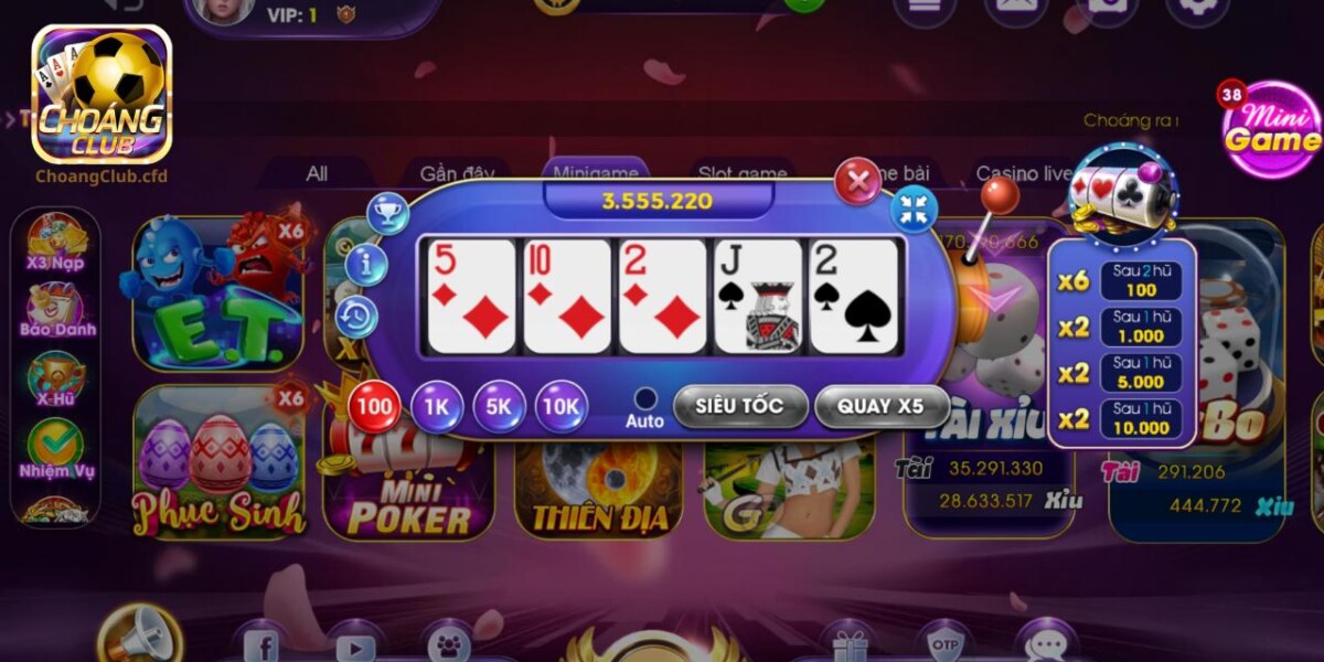 Hướng dẫn cách chơi Mini Poker chi tiết