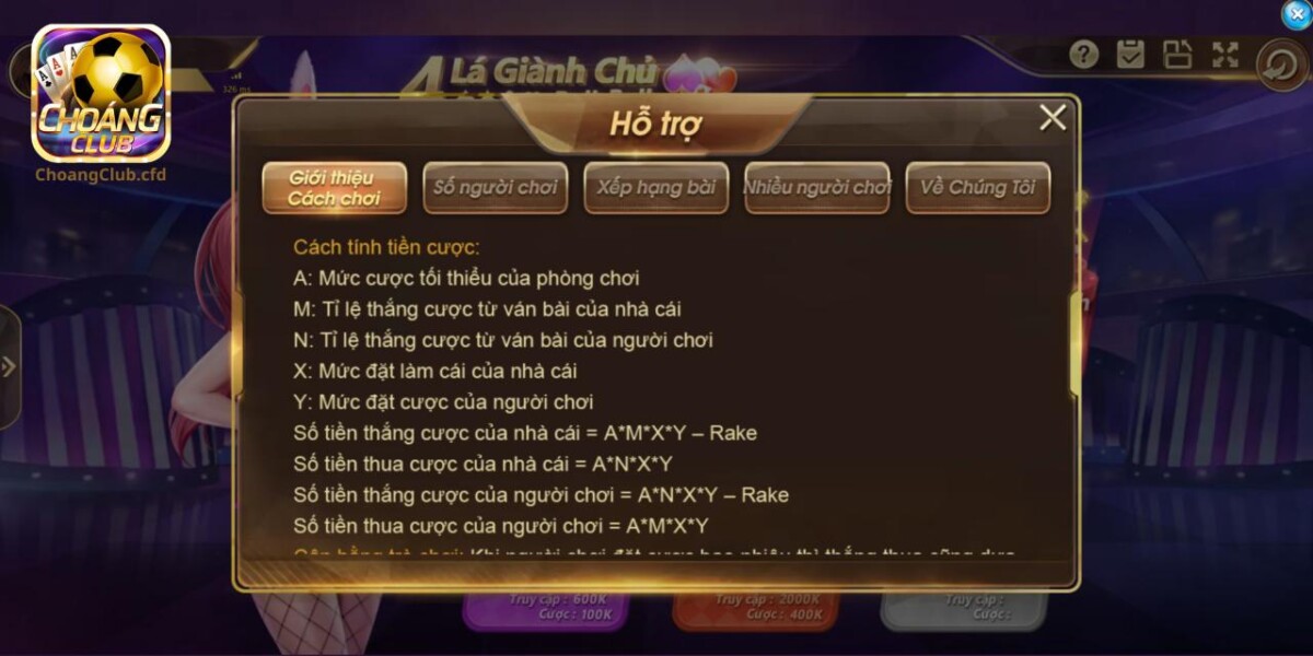 Hướng dẫn cách tham gia đánh 4 Lá Dành Chủ cực chất