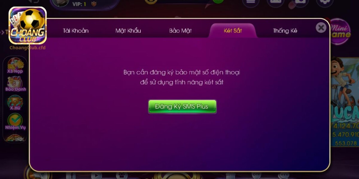 Tính năng két sắt mới cập nhật tại Choang Club