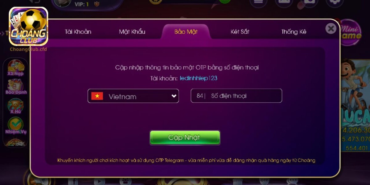 Tính năng SMS Plus mới được cập nhật tại Choang Club