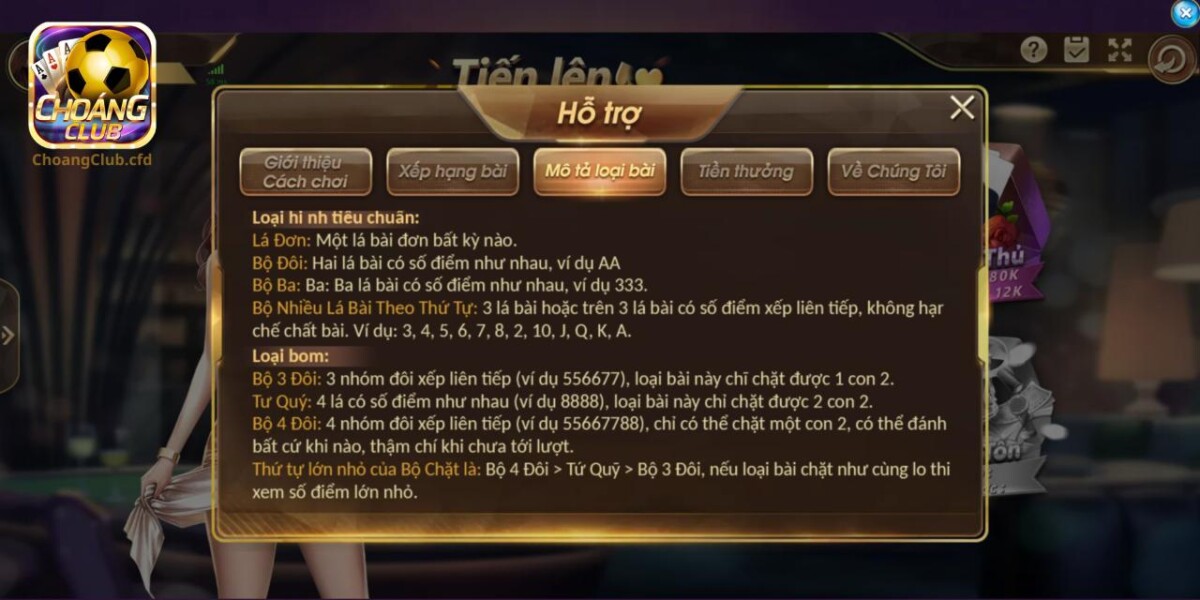 Tổng hợp một số loại bài xuất hiện trong game bài
