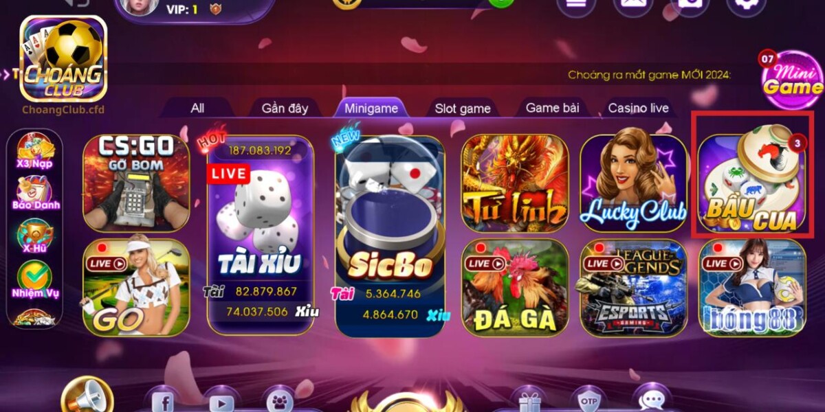 Vài nét về trò chơi Bầu Cua tại Choang Club